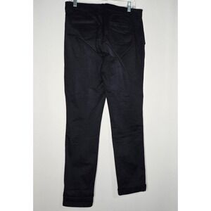 GAP Girlfriend Khaki Pants Black Size 6 Tall Casual Work Office Career